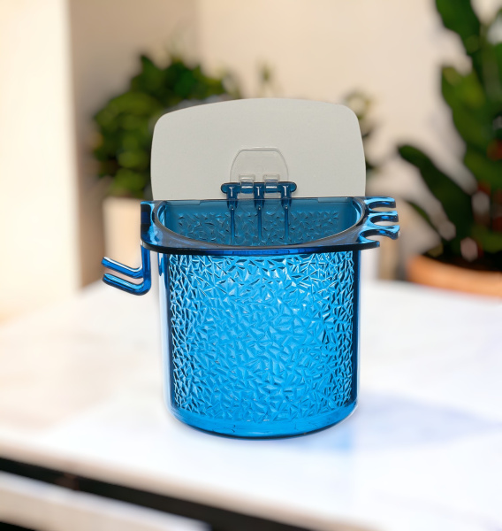 Стакан для ванной на липкой основе 8*10 см МИКС, FRESH CODE